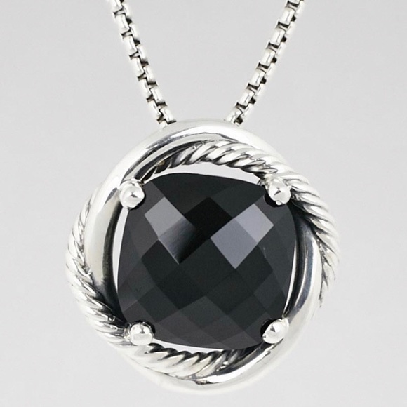 David Yurman Jewelry - David Yurman Infinity Necklace - Black Onyx